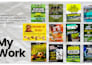create aesthetic instagram and pinterest post designs